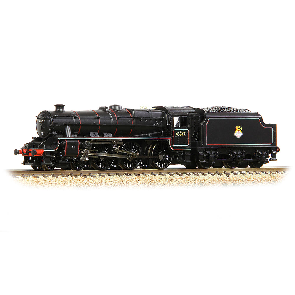 LMS Black 5 Welded Tender 45247 BR Lined Black Early