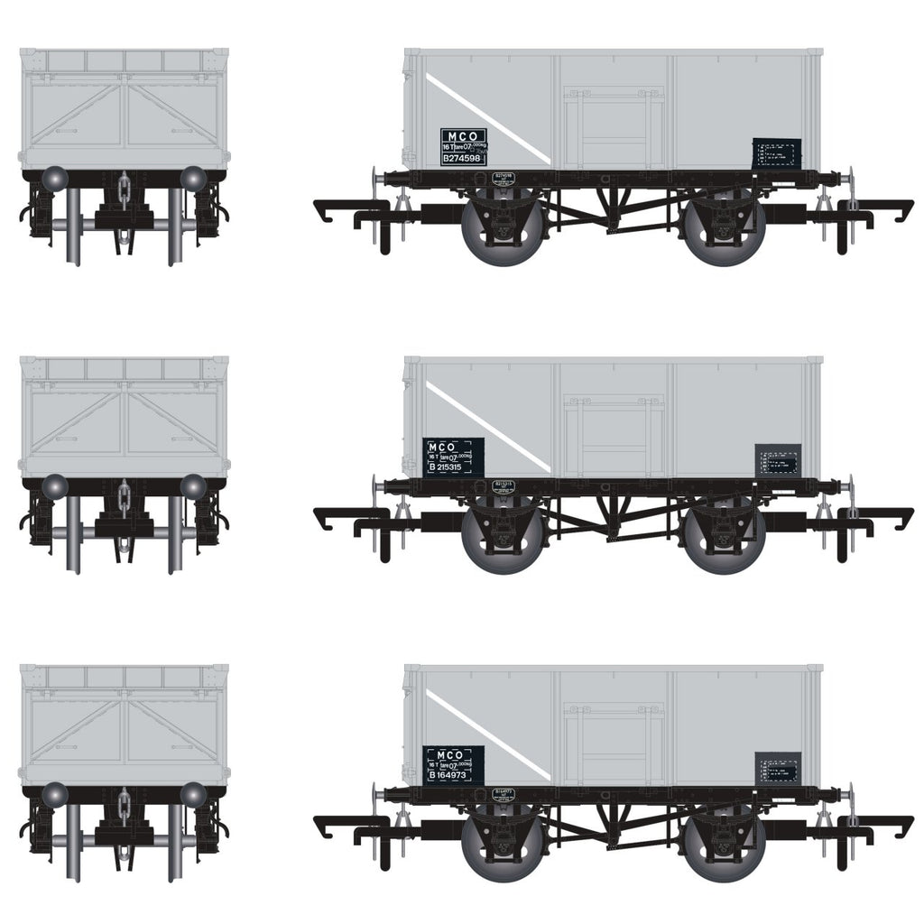 BR 16T Mineral - MCO - BR Freight Grey - Pack M