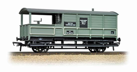 20 Ton Toad Brake Van BR Grey