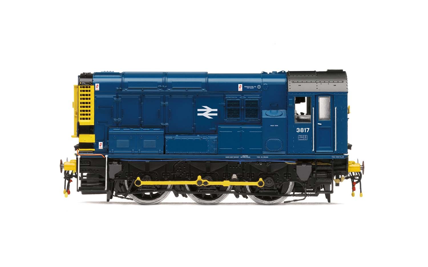 BR, Class 08, 0-6-0, 3817 - Era 6