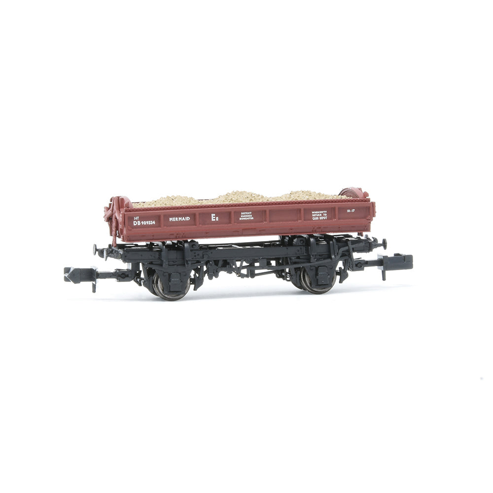 14T Mermaid Side Tipping Ballast Wagon Deptl Gulf Red