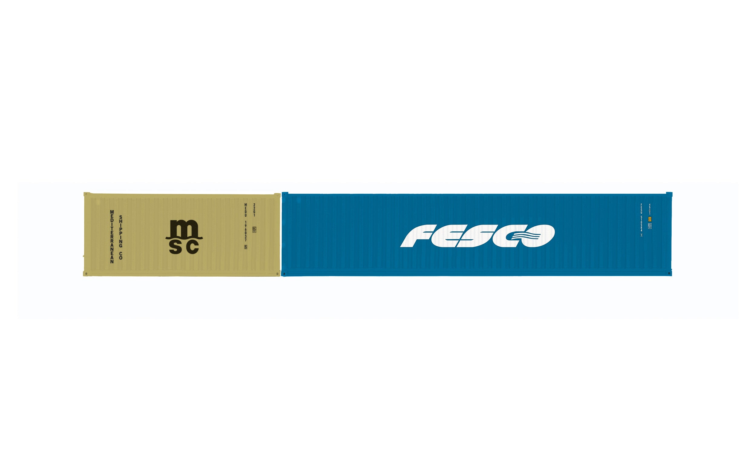 MCS & Fesco, Container Pack, 1x20’ + 1x40’ Containers