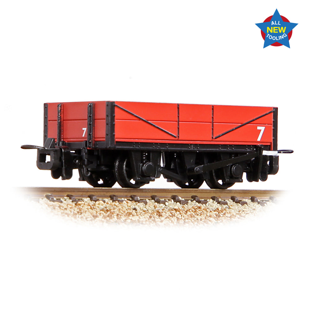 RNAD Rebuilt Open Wagon Welsh Highland Railway Red