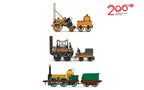 Birth of Railways 200 Pack - Locomotion Rocket Lion
