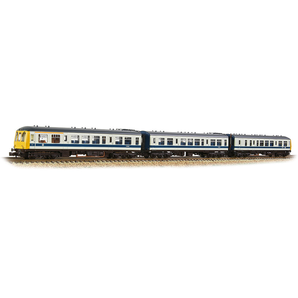 Class 108 3-Car DMU BR White & Blue