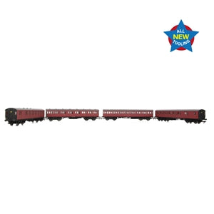 LBSCR 54ft 'Isle of Wight' 4-Coach Pack BR Crimson
