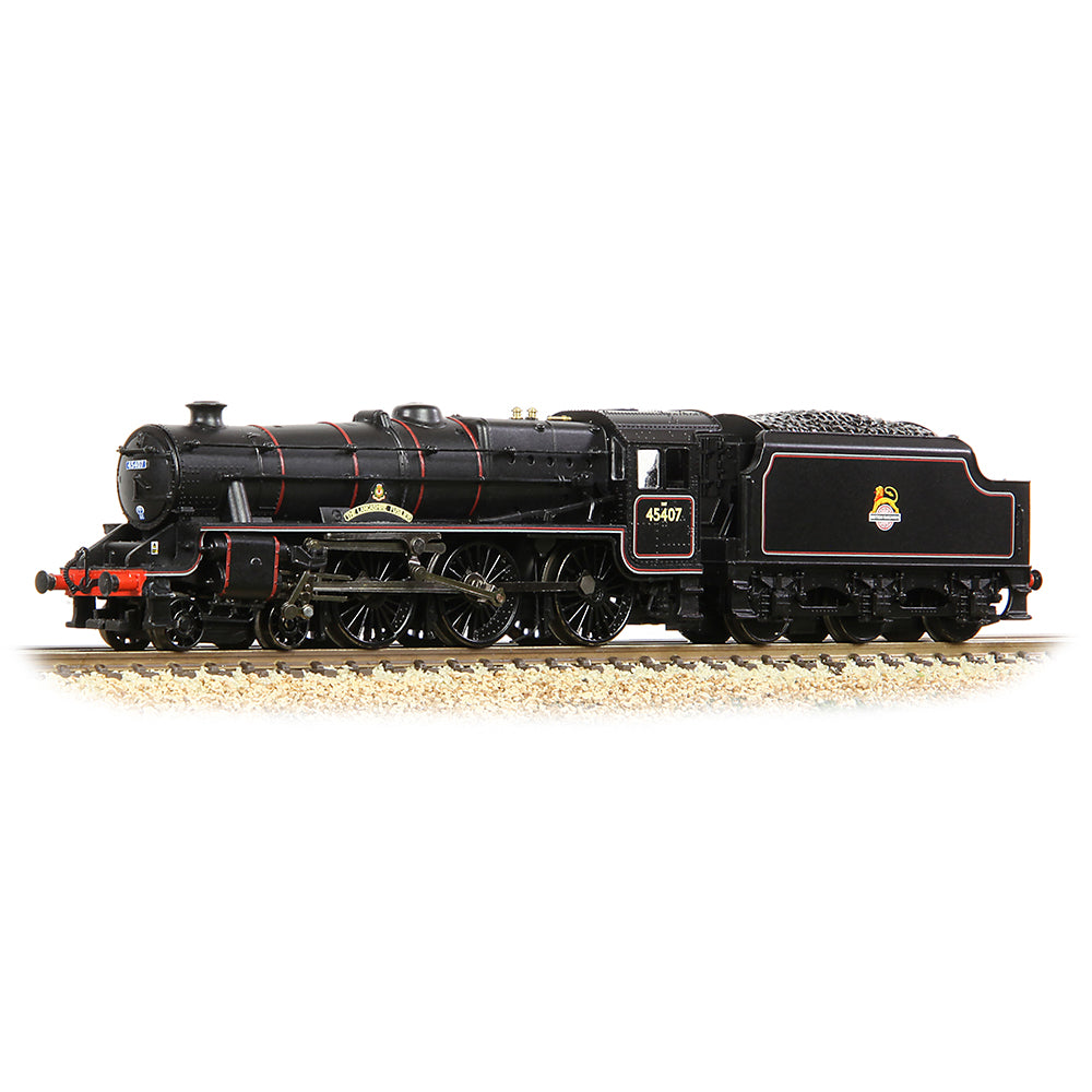 LMS Black 5 45407 Lancashire Fusilier BR Black Ely