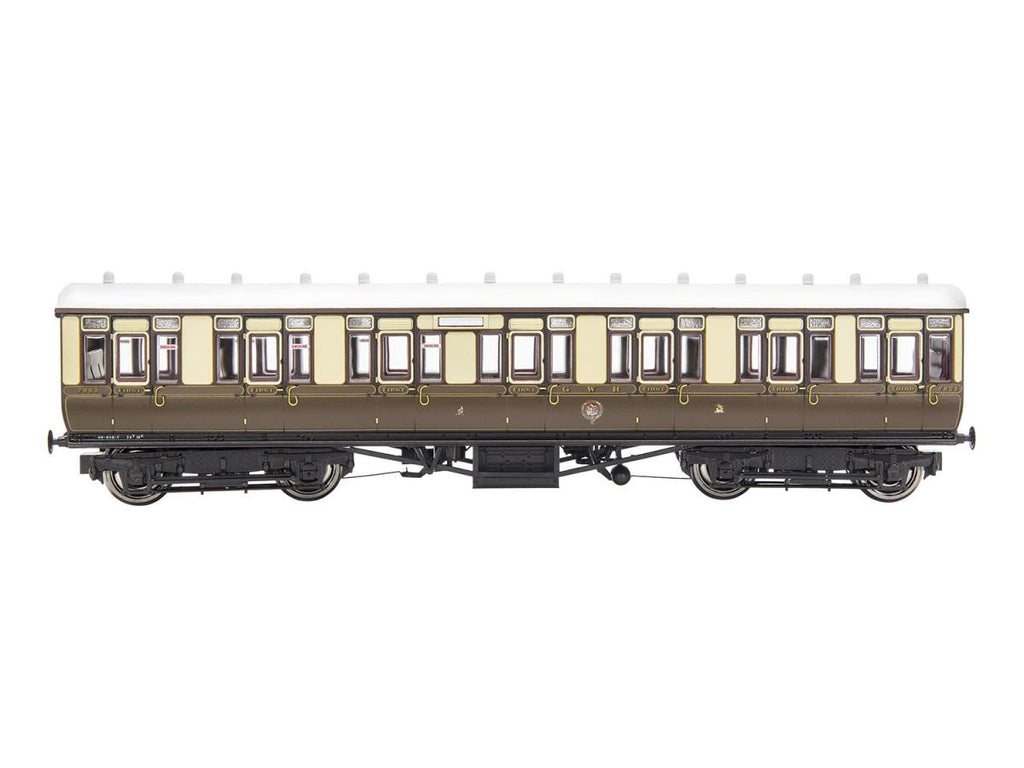 GWR Toplight Mainline City Lined Choc/Cm Composite