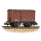 LNER 12T Ventilated Fruit Van Planked Ends BR Bauxite
